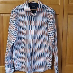 Designer button up dress shirt
